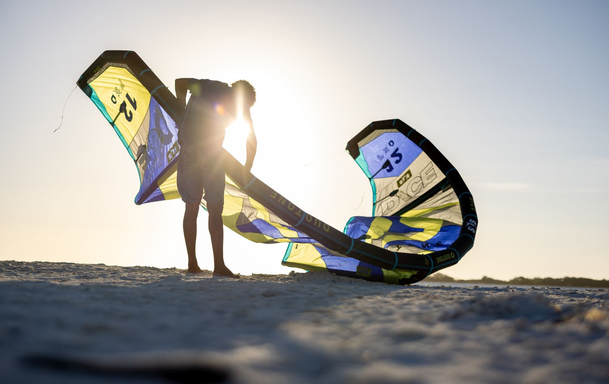 Duotone Dice SLS Kite teknik görseli