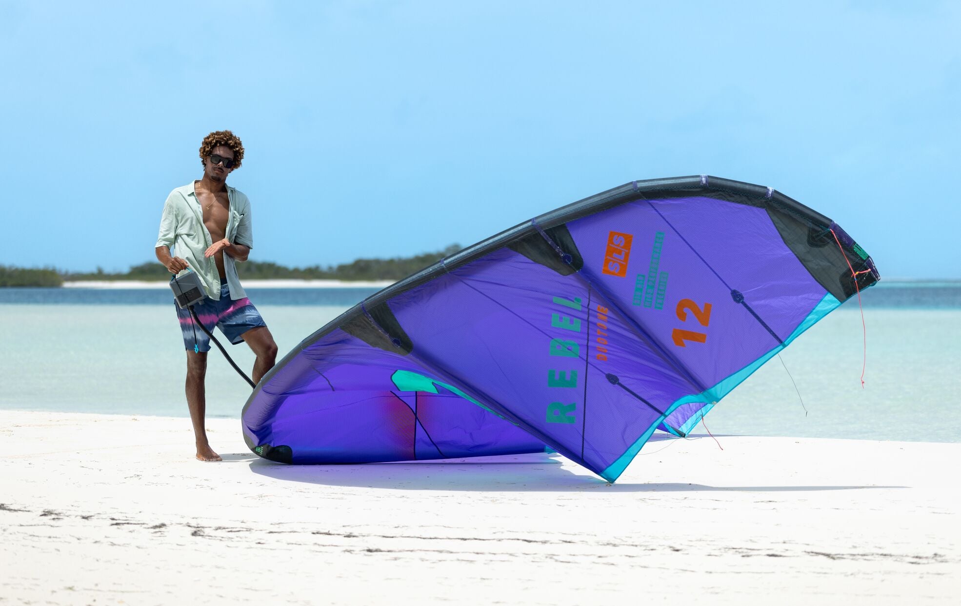 Duotone Rebel SLS Kite teknik görseli