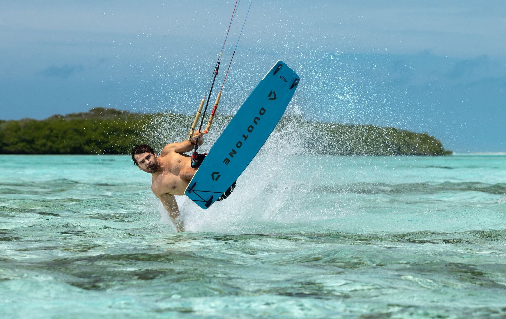 Duotone TS Big Air SLS Kiteboard teknik görseli