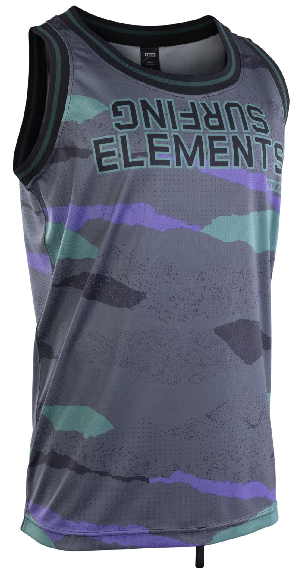 ION - Erkek Wetshirt Basketball - Dark Collage