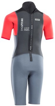 ION Capture Shorty Kısa Kol 2/2mm - Kırmızı/Siyah