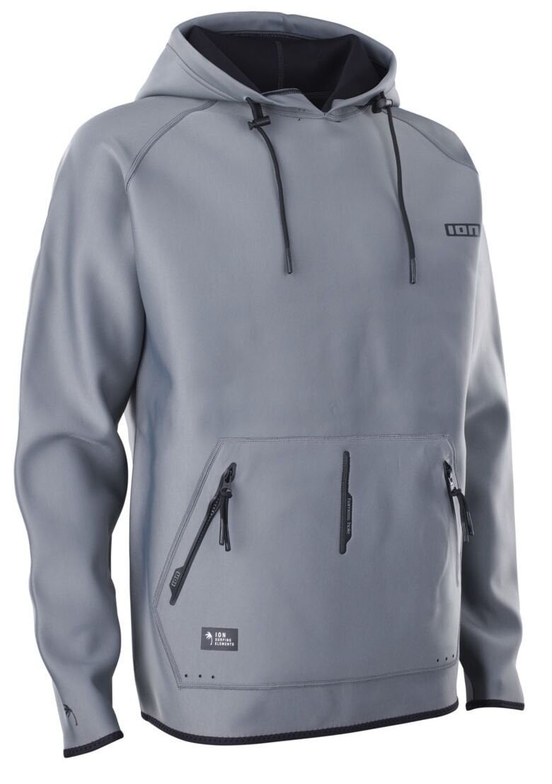 ION - Neo Hoody Lite Erkek Kapüşonlu - Sage Grey