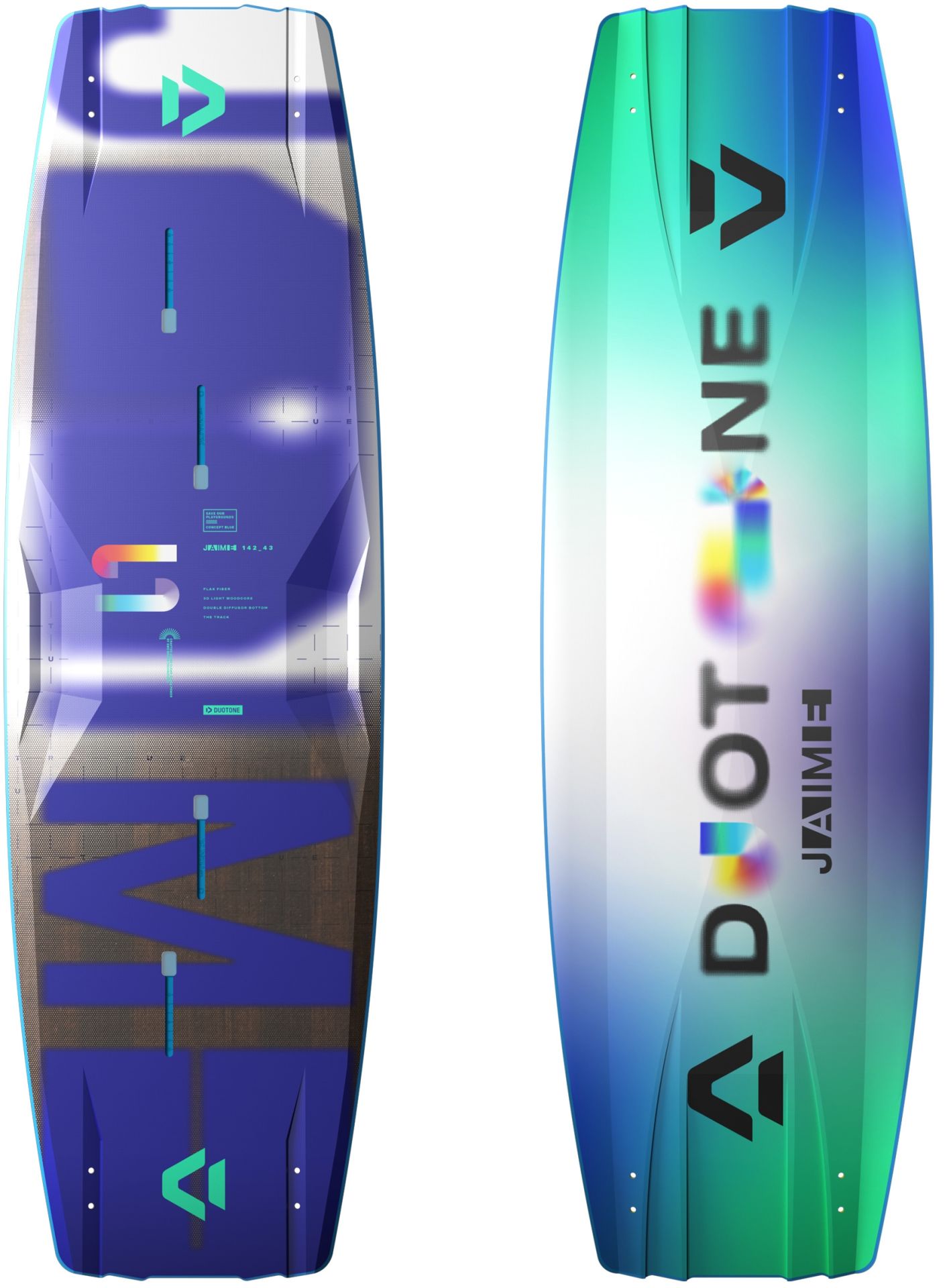 2025 Duotone Jaime Kiteboard 136 cm x 41 cm