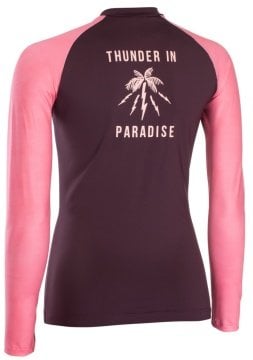 ION Likra Bayan Uzun Kol - Kırmızı