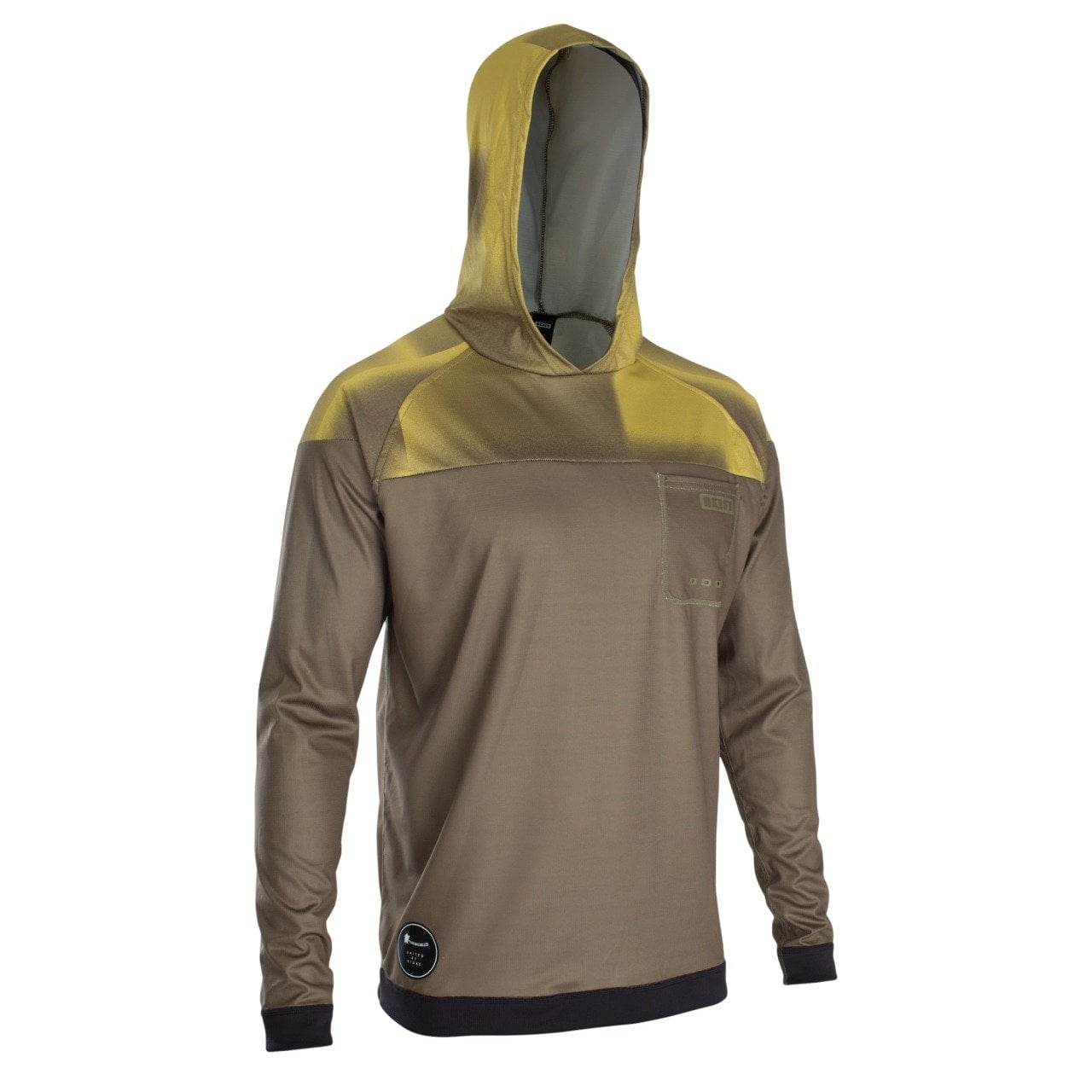 ION - Erkek Kapüşonlu Wetshirt - Olive