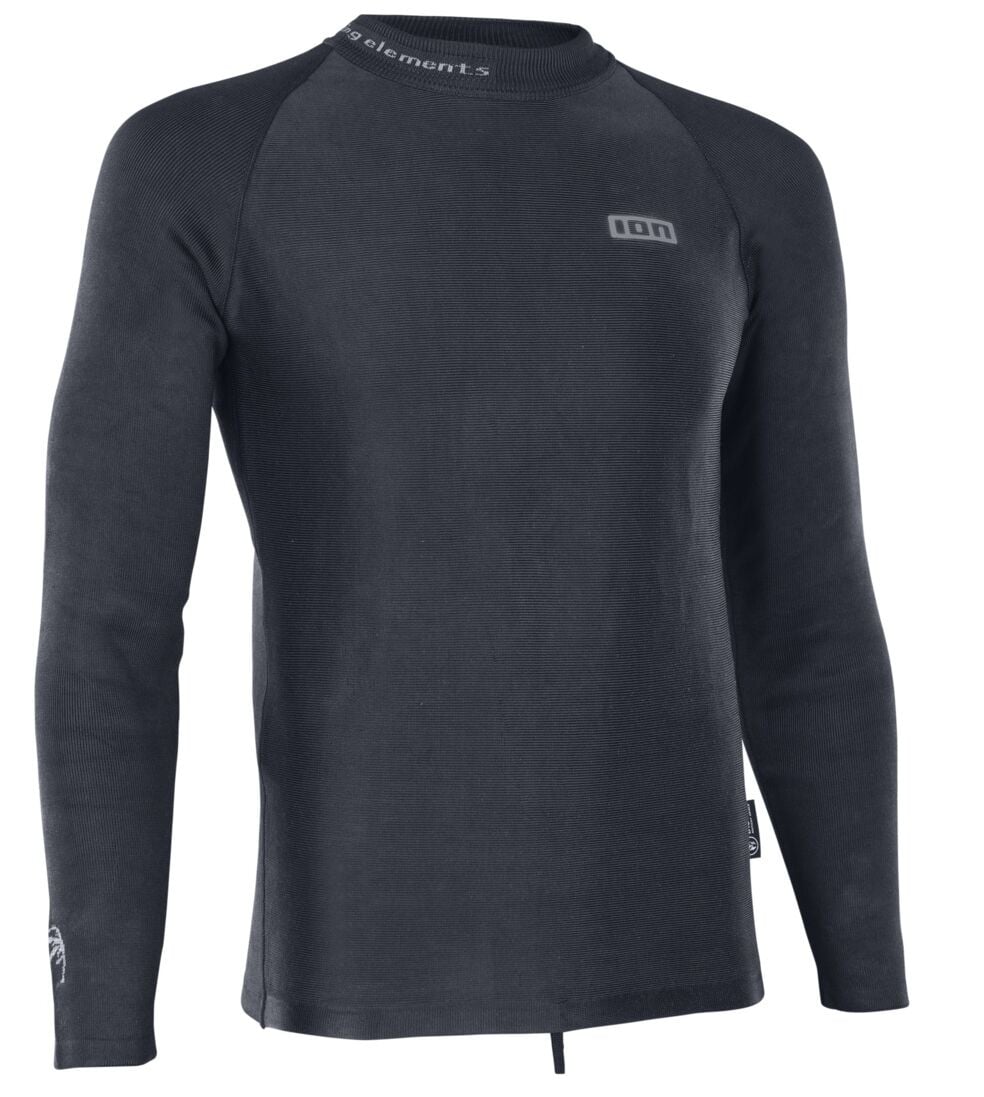 ION - Erkek Surf Shield Uzun Kol Likra - Siyah