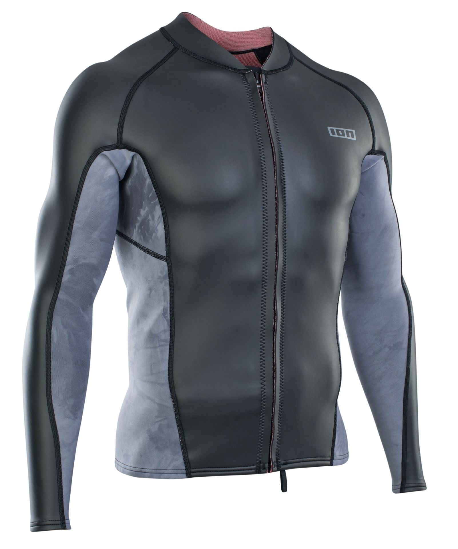 ION - Erkek Uzun Kol Neo Zip Top Skin 2/1 - Siyah