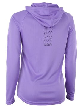ION - Kadın Wetshirt Hood - Lilac Petals