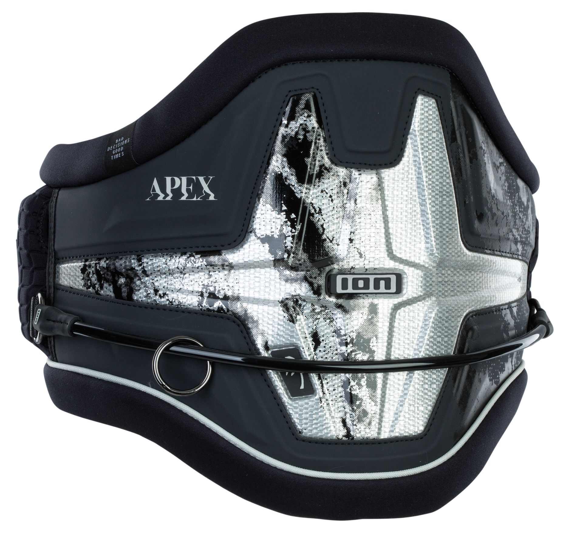 2021 ION Apex 8 Kitesurf Harness - Siyah 52/L