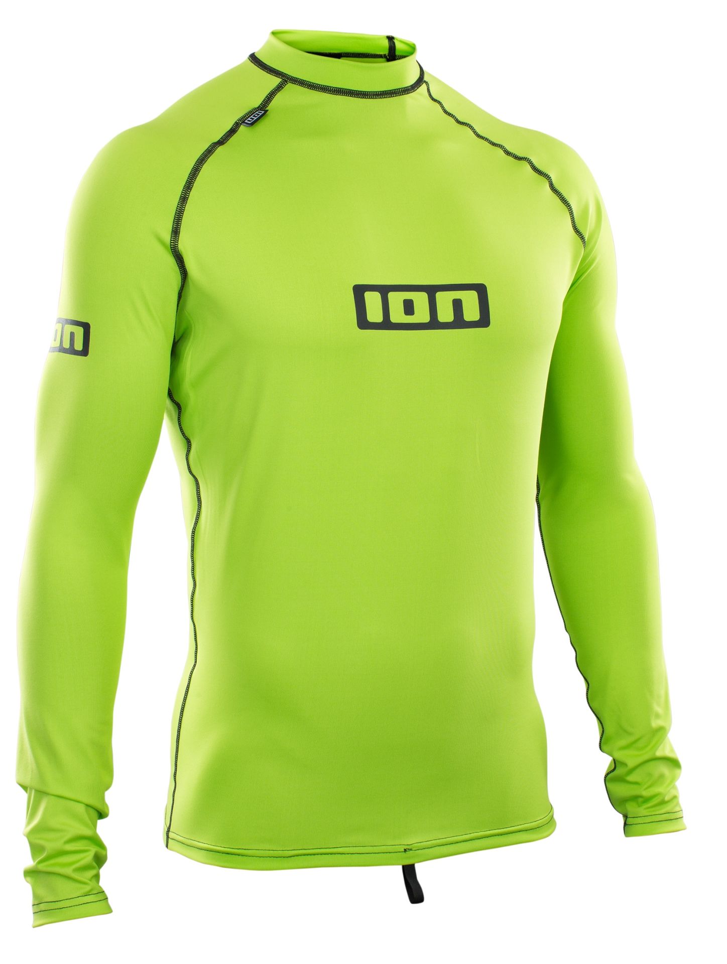 ION - Erkek Uzun Kol Promo Likra - Lime Green