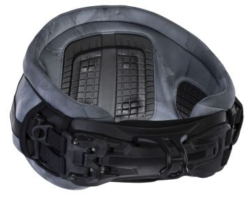 2024 ION Riot Curv 14 Kitesurf Harness - Silver Marble