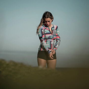 ION - Kadın Uzun Kol Neo Zip Top 1.5 - Capsule Statement