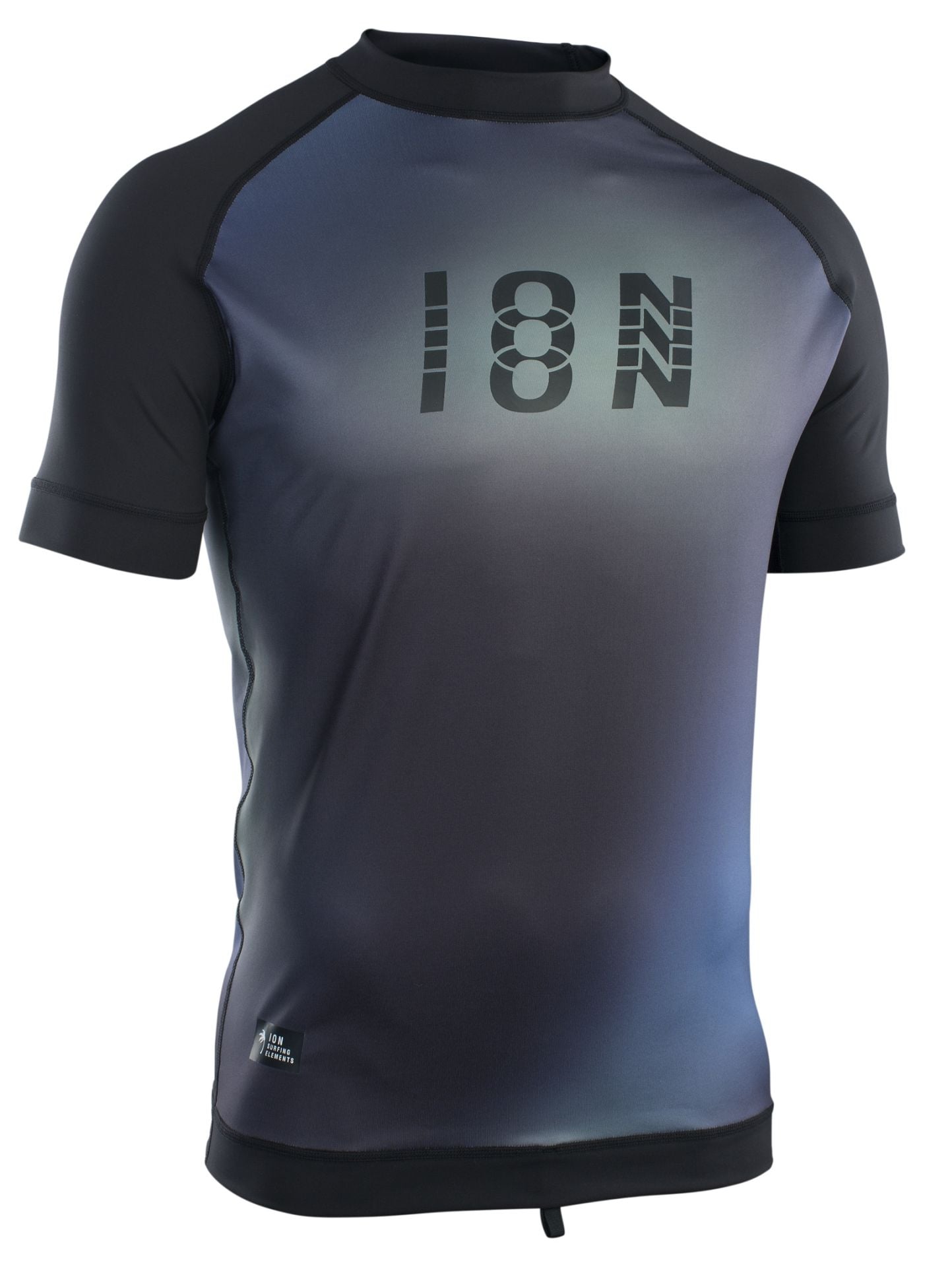ION - Maze Erkek Kısa Kol Likra - Blue Gradient