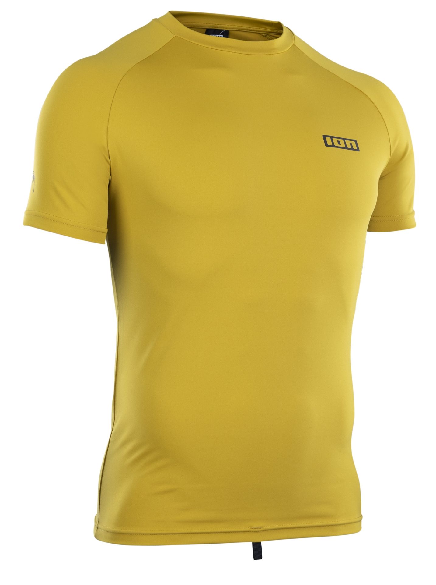 ION - Kısa Kol Erkek Likra - Dark Amber renk