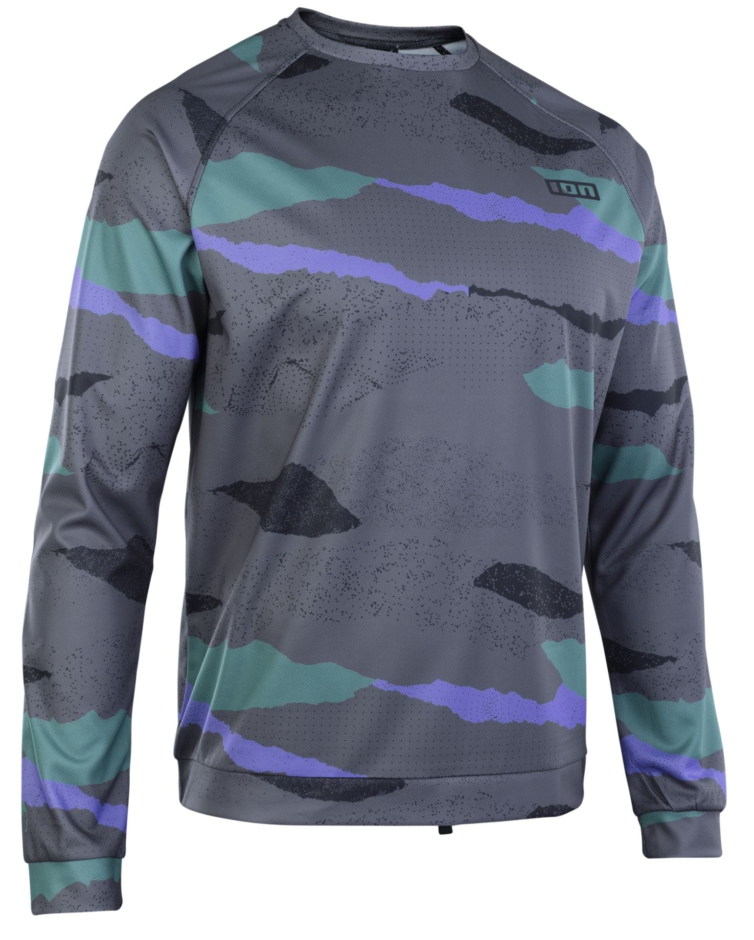 ION - Erkek Uzun Kol Wetshirt - Dark Collage
