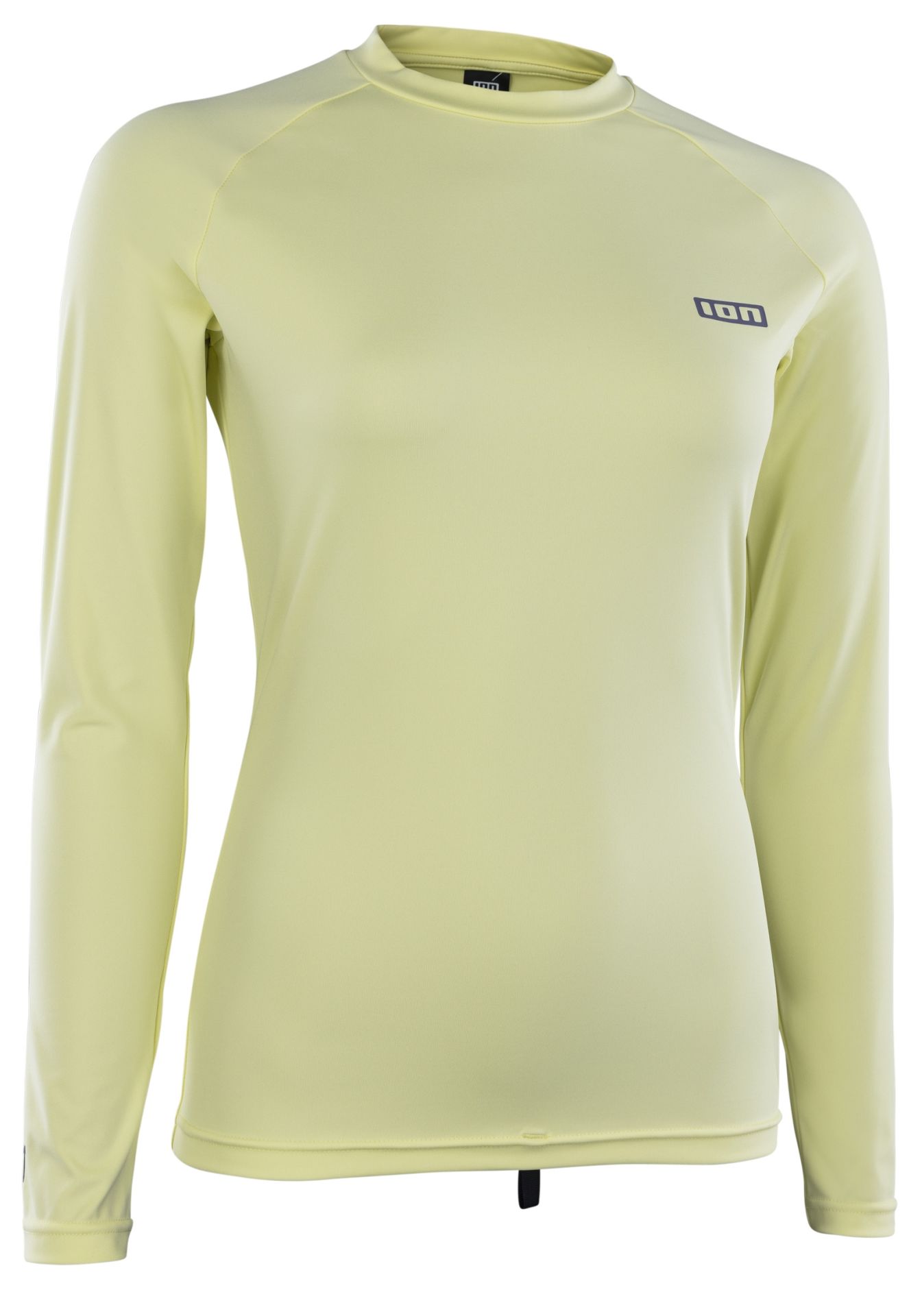 ION - Uzun Kol Bayan Likra - Light Yellow renk