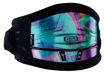 2025 ION - Sol Curv 14 Kite Harness - Tropical Palm Glitch