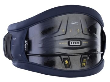 2025 ION Riot Curv 14 Kitesurf Harness - Blue Nights