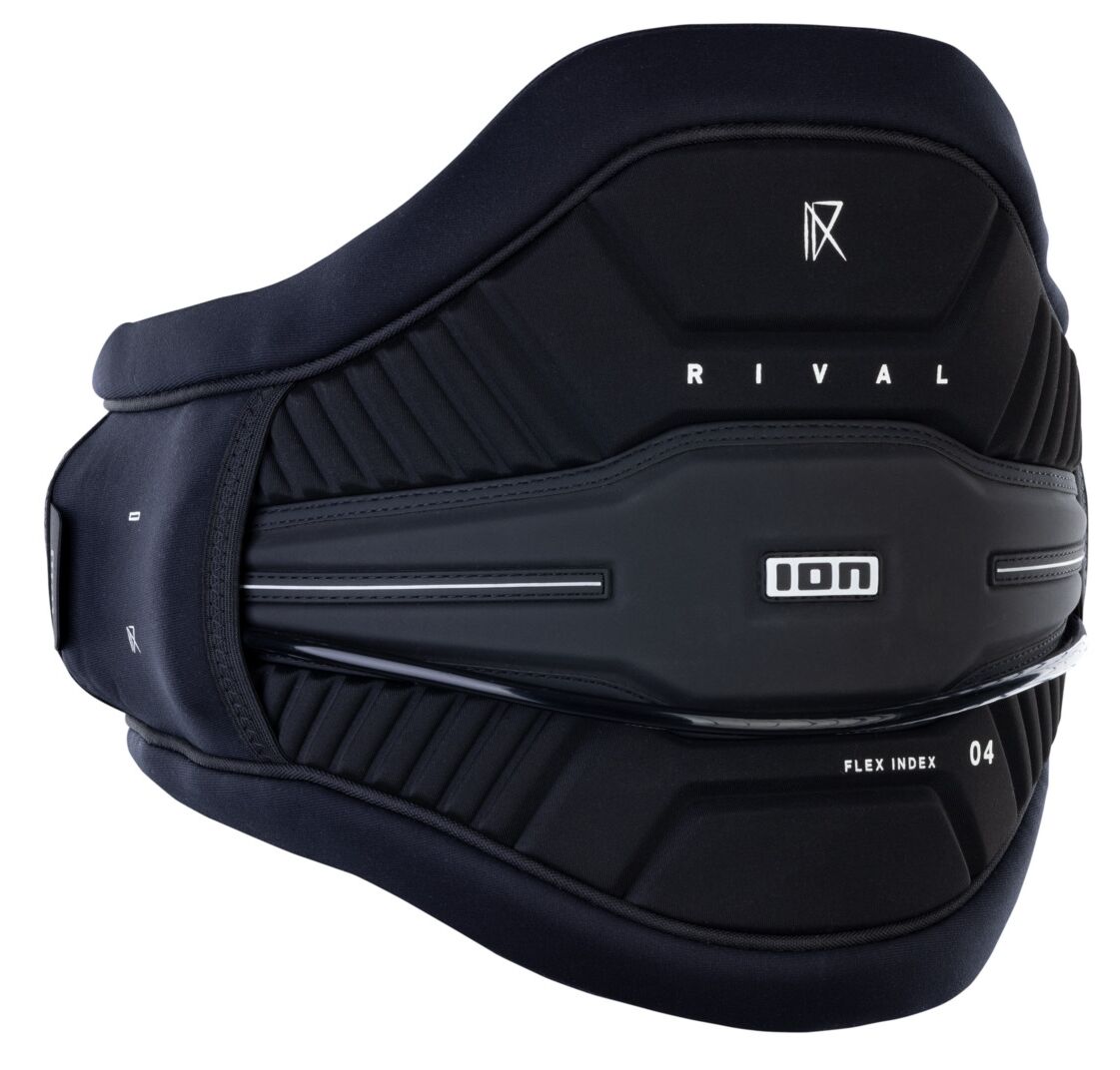 2025 ION Rival 4 Kitesurf Harness - Black