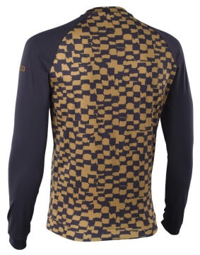ION - Erkek Uzun Kol Likra - Checkered Gold