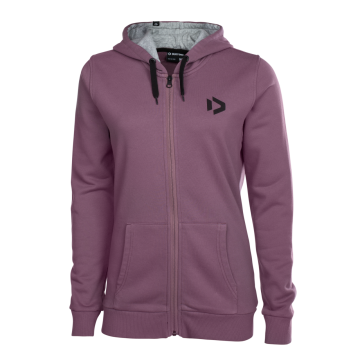 Duotone Zip Hoody Logo Kadın Sweatshirt - Lila