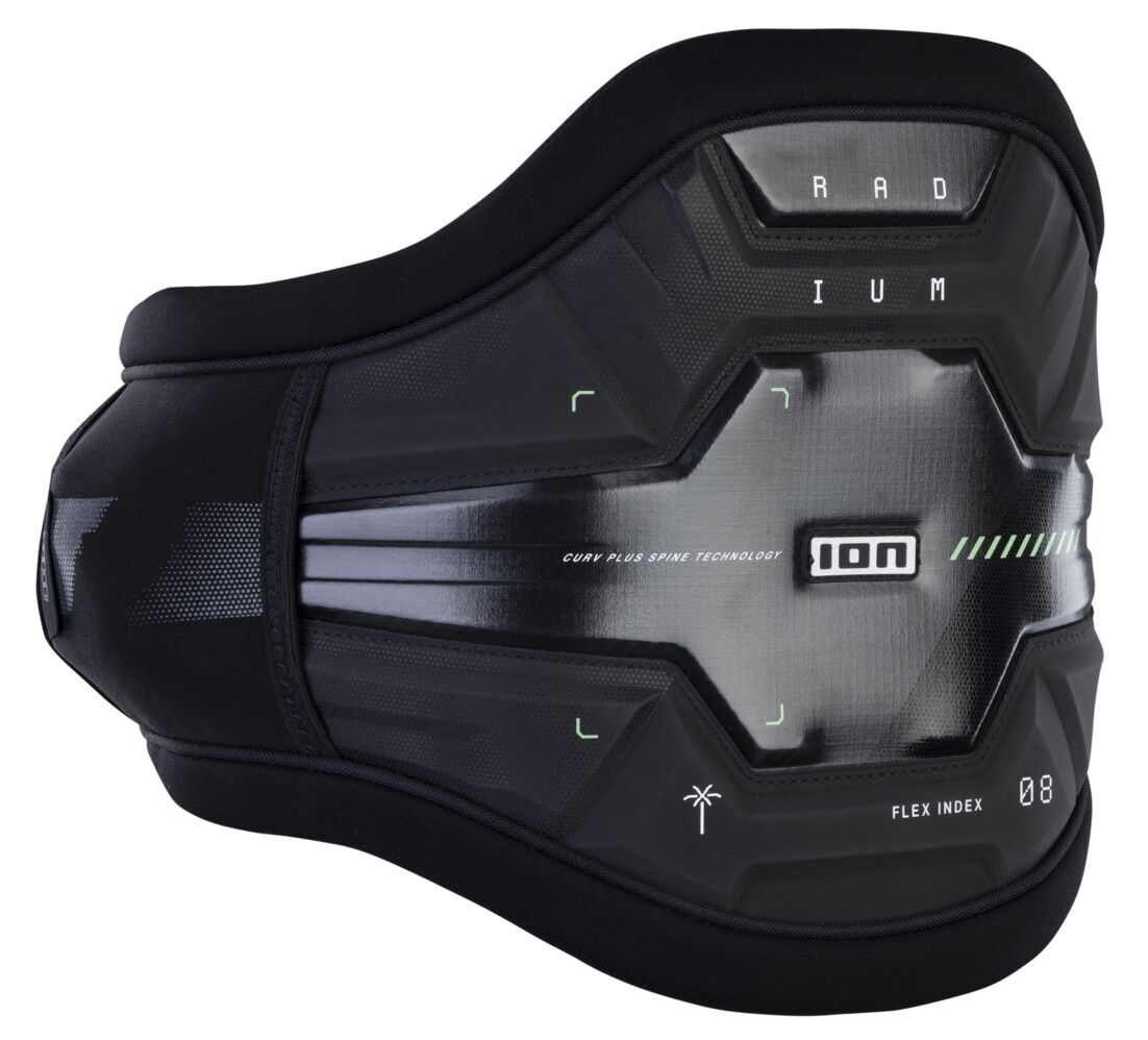 2025 ION Radium 8 Windsurf Harness - Black