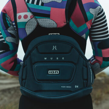 2025 ION - Muse 4 Windsurf Harness - Blue Nights