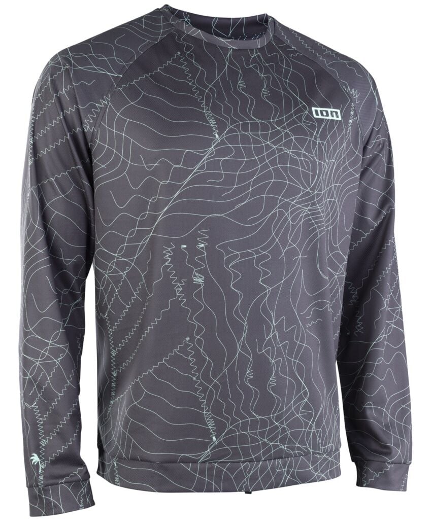 ION - Erkek Uzun Kol Wetshirt - Distorted Grey