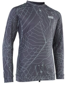 ION - Capture Uzun Kol Çocuk Likra - Distorted Grey