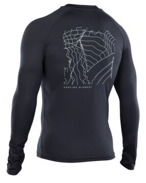 ION - Uzun Kol Erkek Likra  - Siyah renk