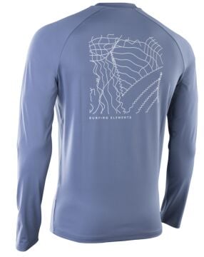 ION - Uzun Kol Erkek Likra - Slate Blue renk