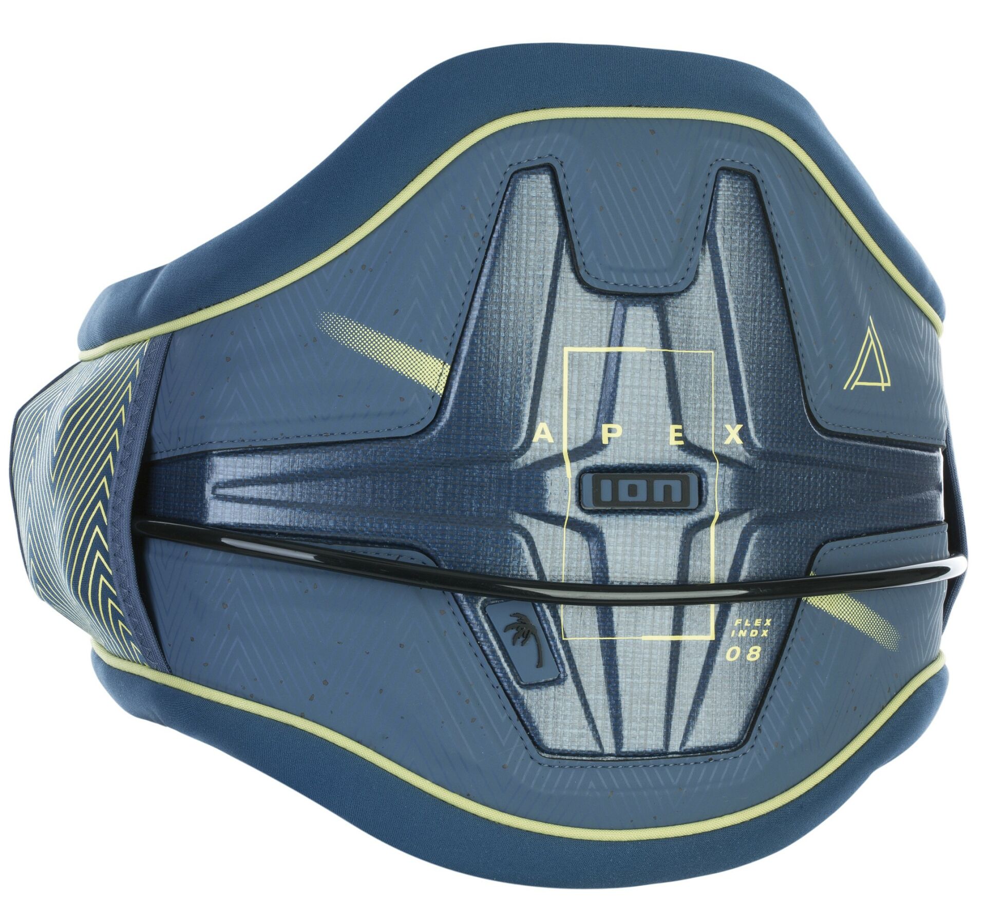 2024 ION Apex 8 Kitesurf Harness - Cascade Blue